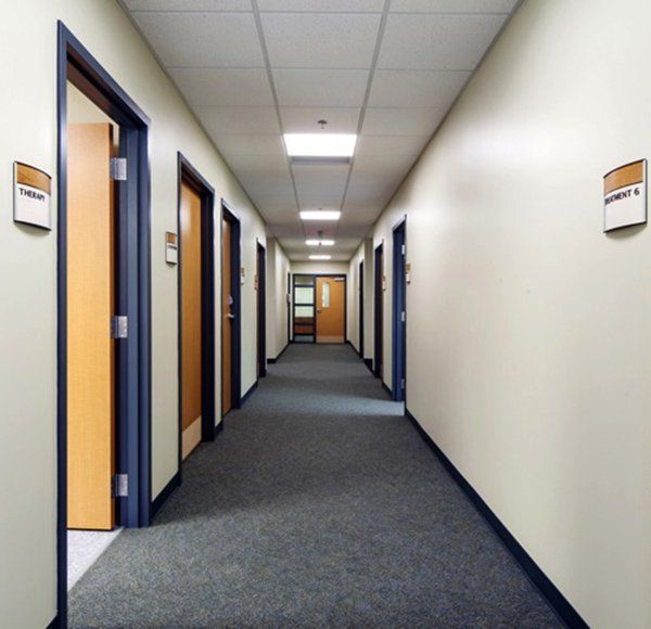 Beautiful commercial building interior