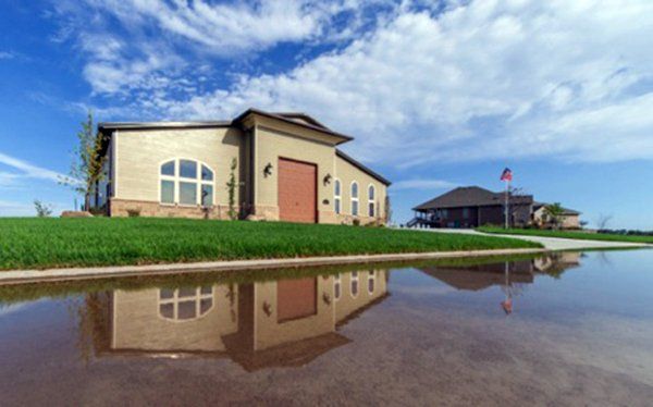 Beautiful house exterior