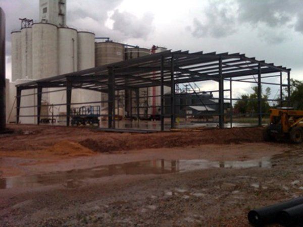 Beautiful farm building exterior