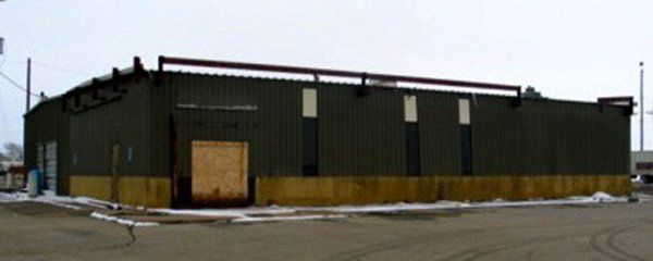 Beautiful commercial building exterior