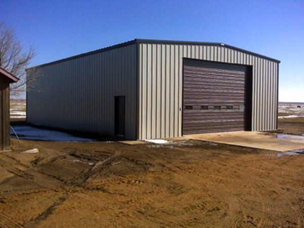 Beautiful farm building exterior