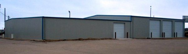 Beautiful commercial building exterior