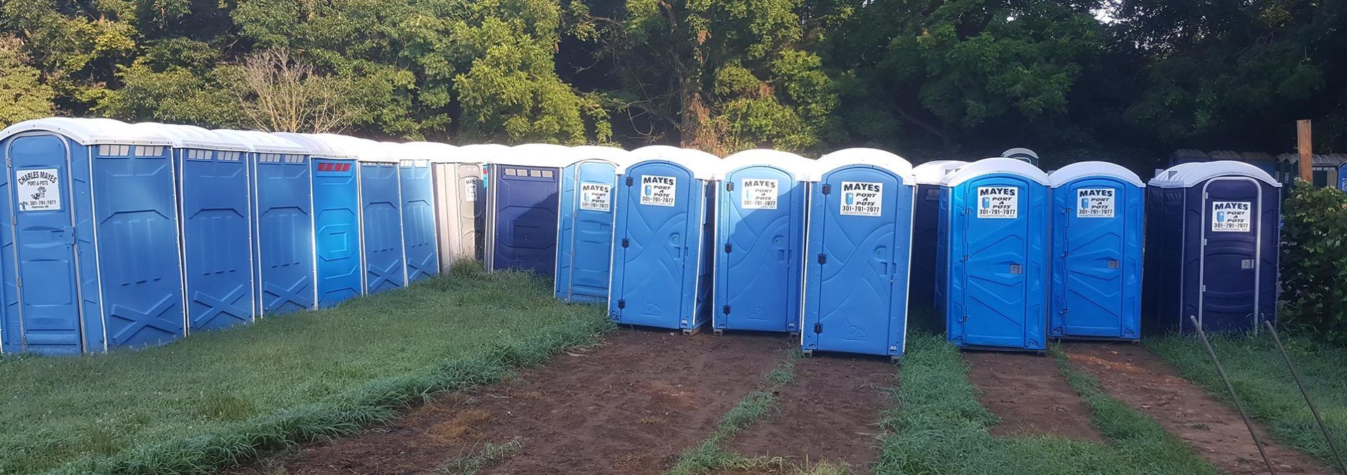 Portable toilets