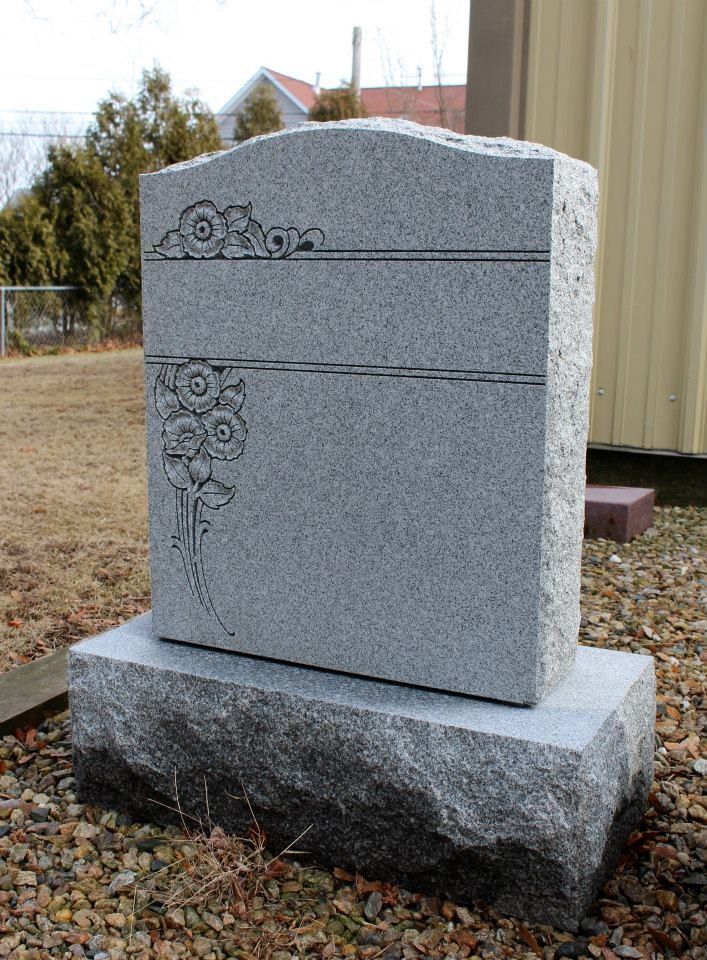 A gravestone