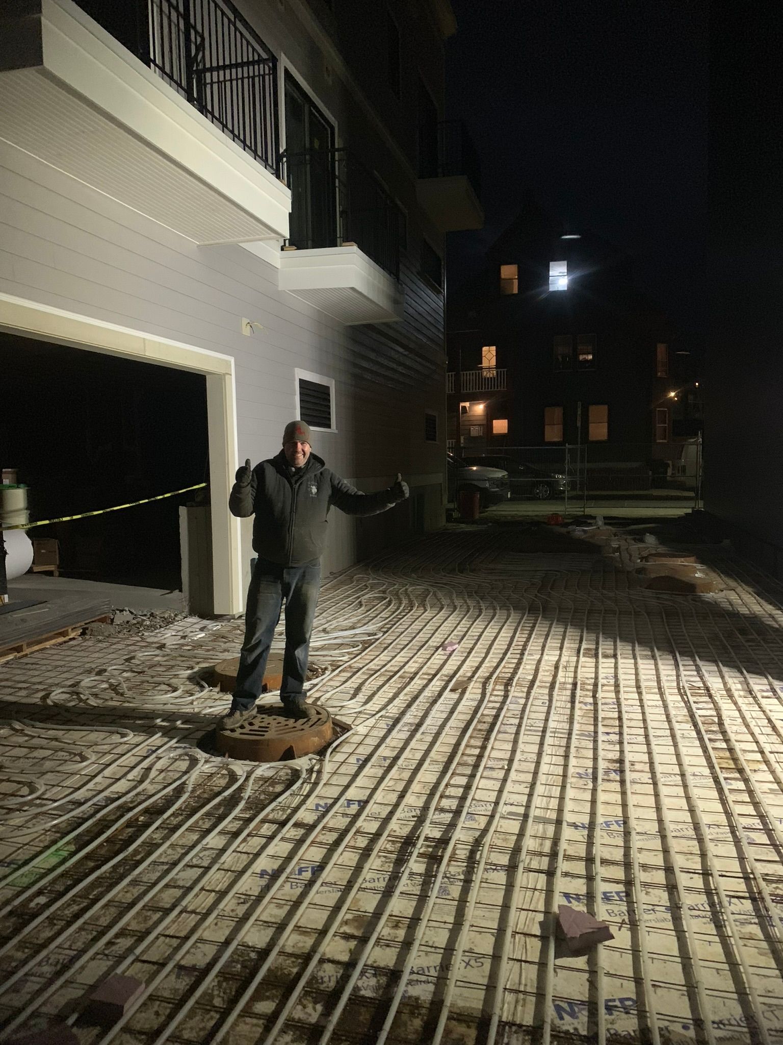 Heating system installation