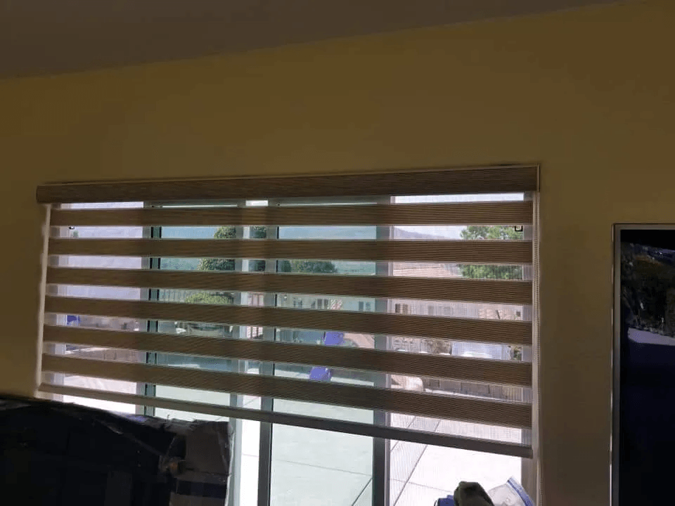 Sheer Elegance Roll-Up Shades