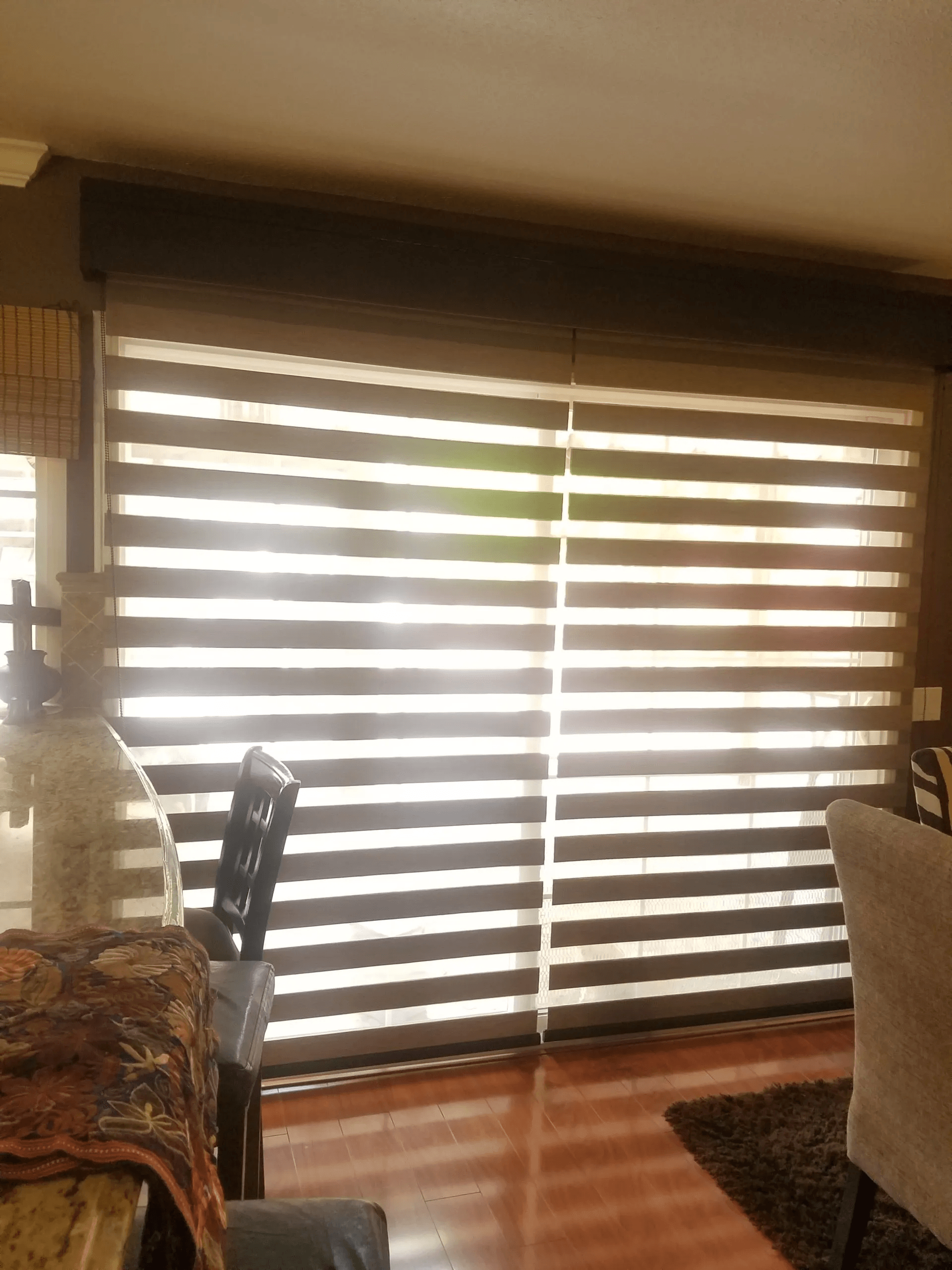 Sheer Elegance Roll-Up Shades