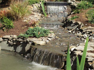 Pond - Waterfall - Stonework - parsippany NJ