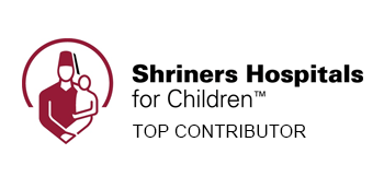 Shriners Hospitals' Top Contributor