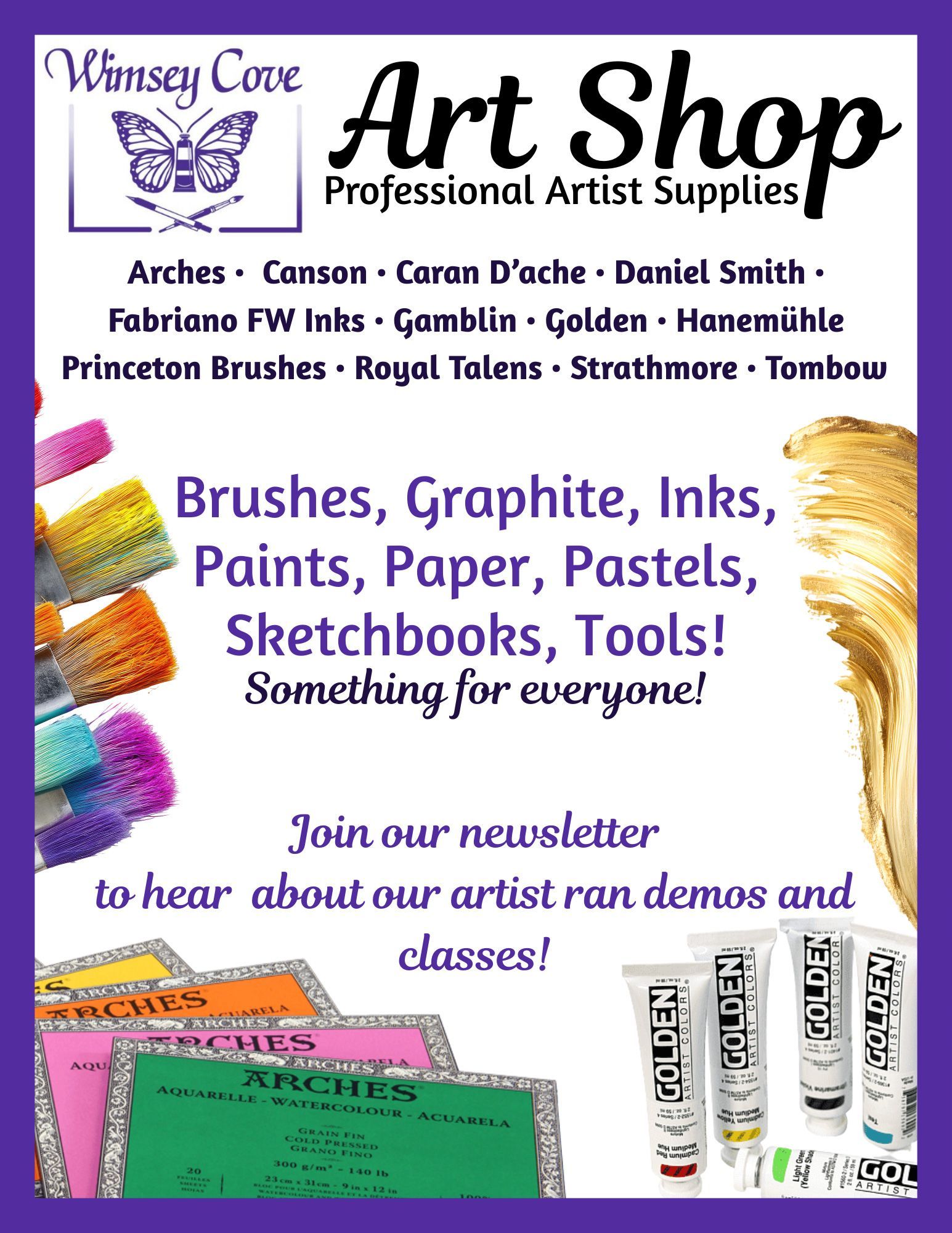 Wimsey Cove art shop