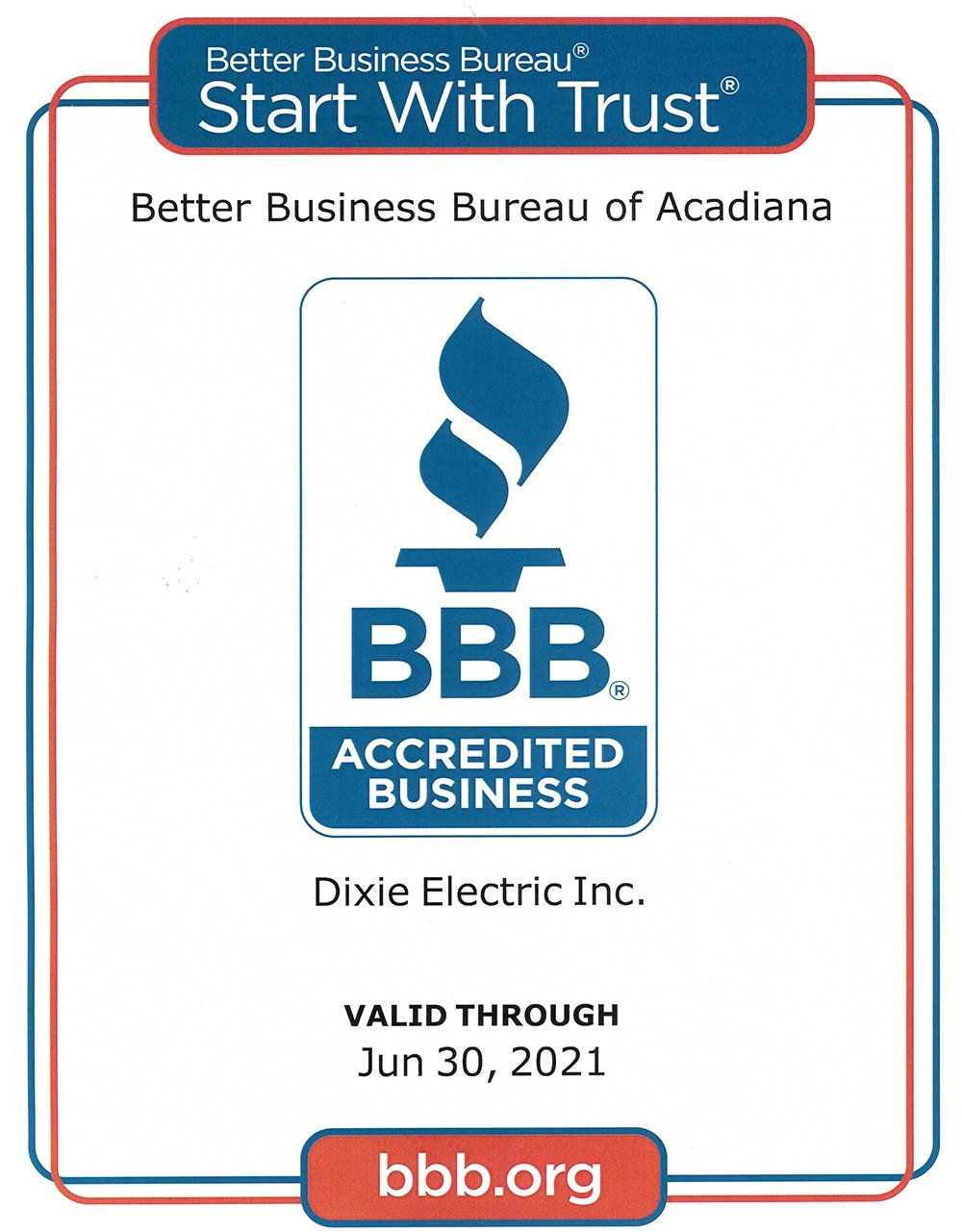 About Dixie Electric, Inc. | New Iberia Electrical Services