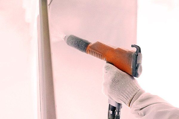 Metal coating application