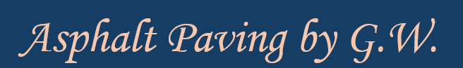 Asphalt Paving By GW LLC - Logo