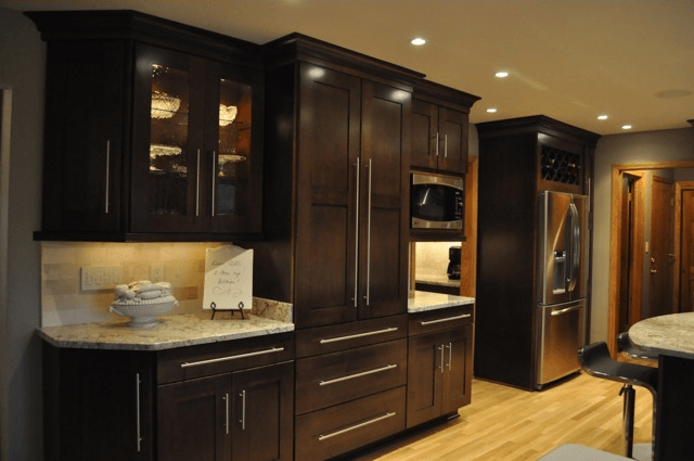 Elegant kitchen cabinets