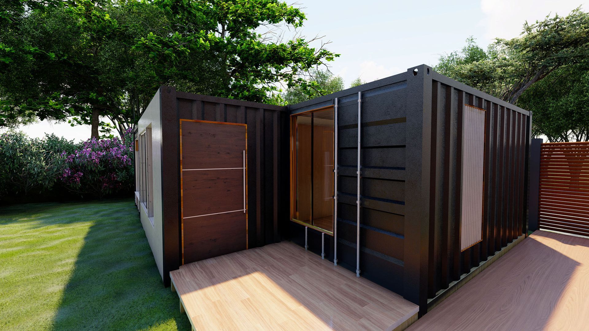 shipping container home