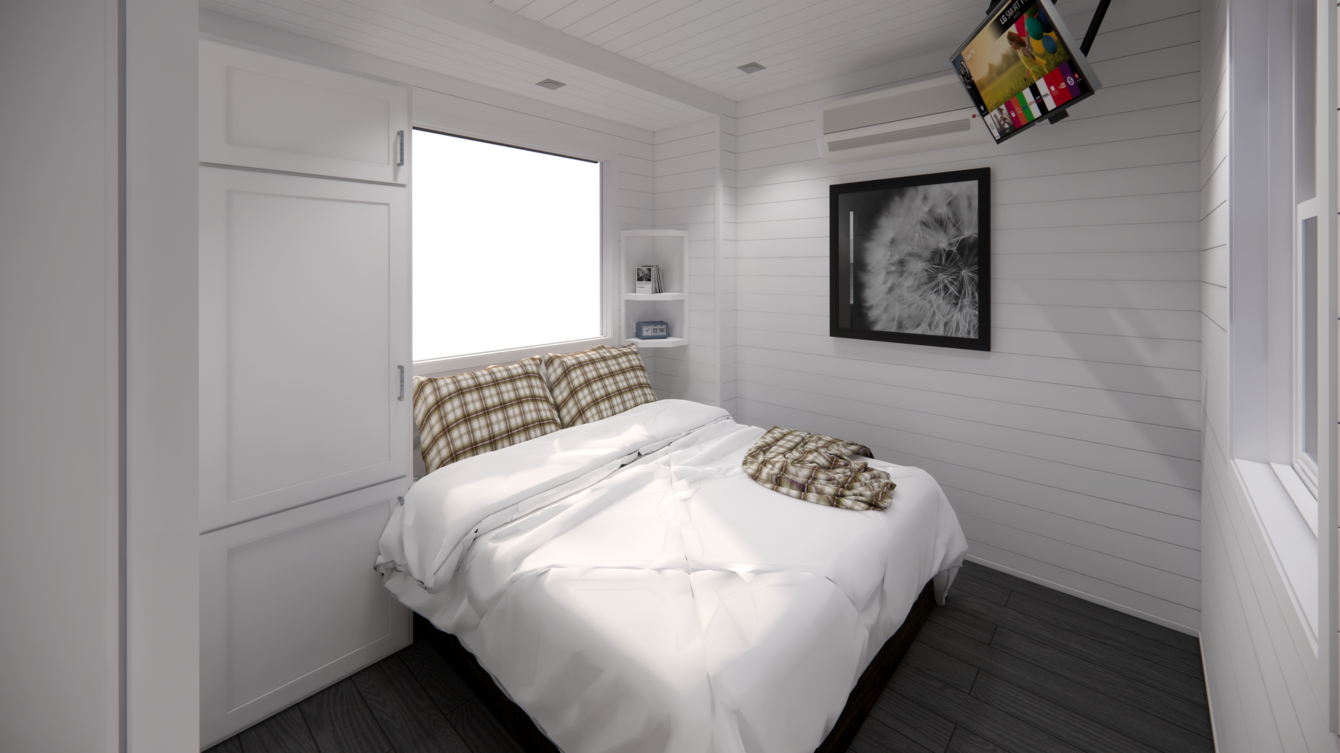 Expansion bay bedroom.