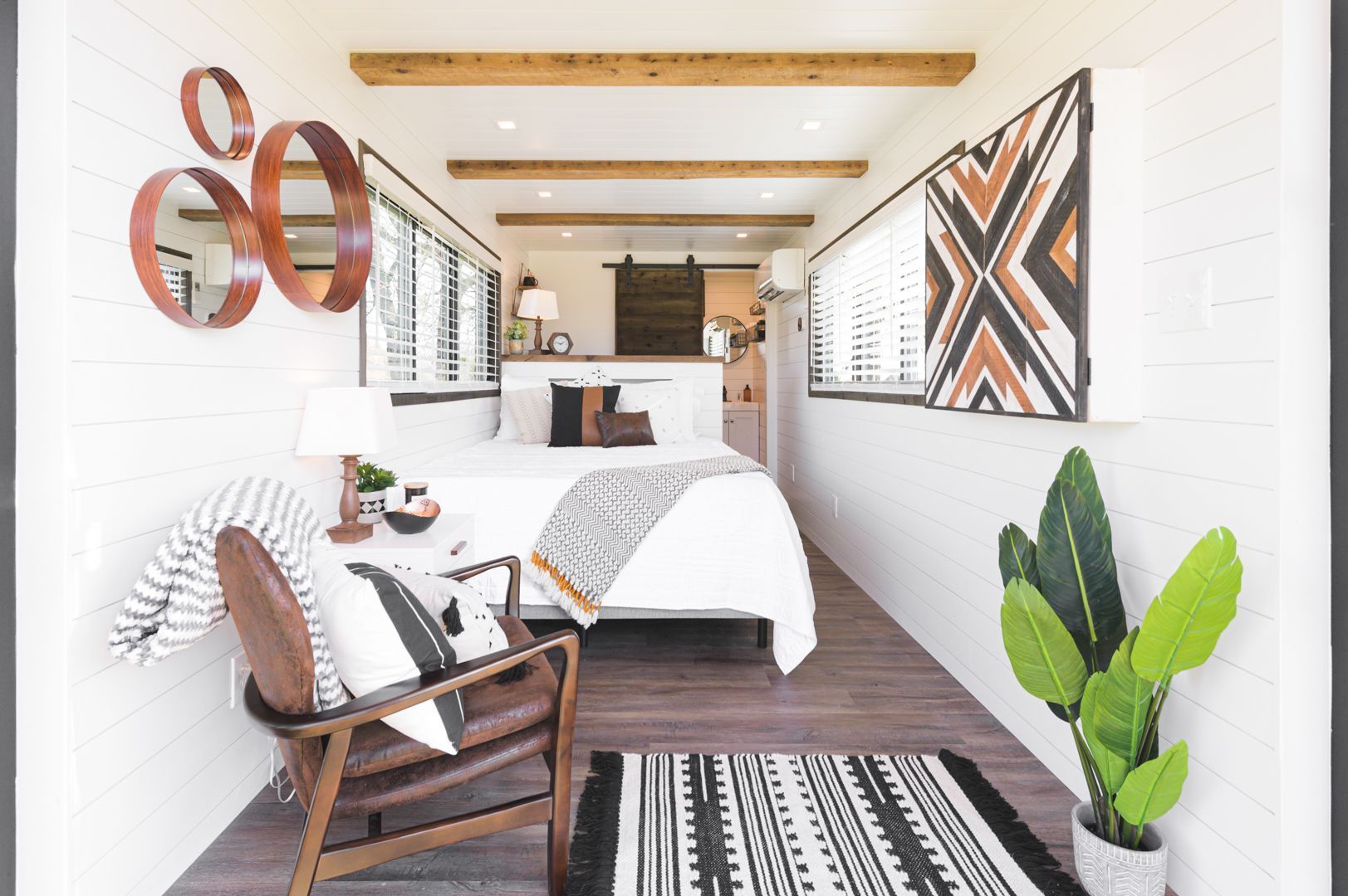 The Crown's Nest bedroom interior.