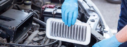 Air filter inspection and replacement