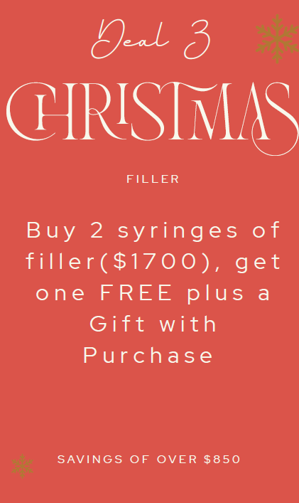 Red promotional graphic: