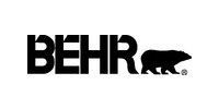 The behr logo has a silhouette of a bear on it.
