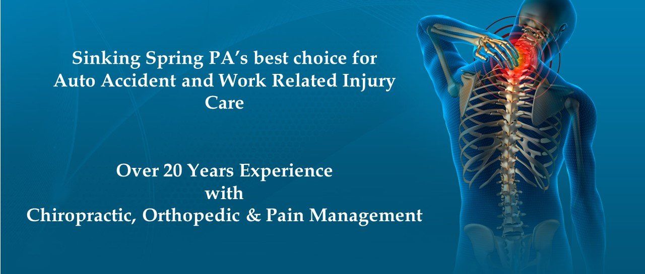 Auto & Work Related Injury Care in Sinking Spring, PA.