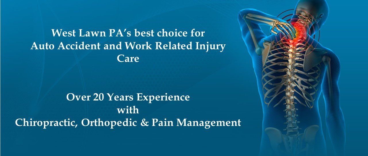 Auto & Work Related Injury Care in West Lawn, PA.