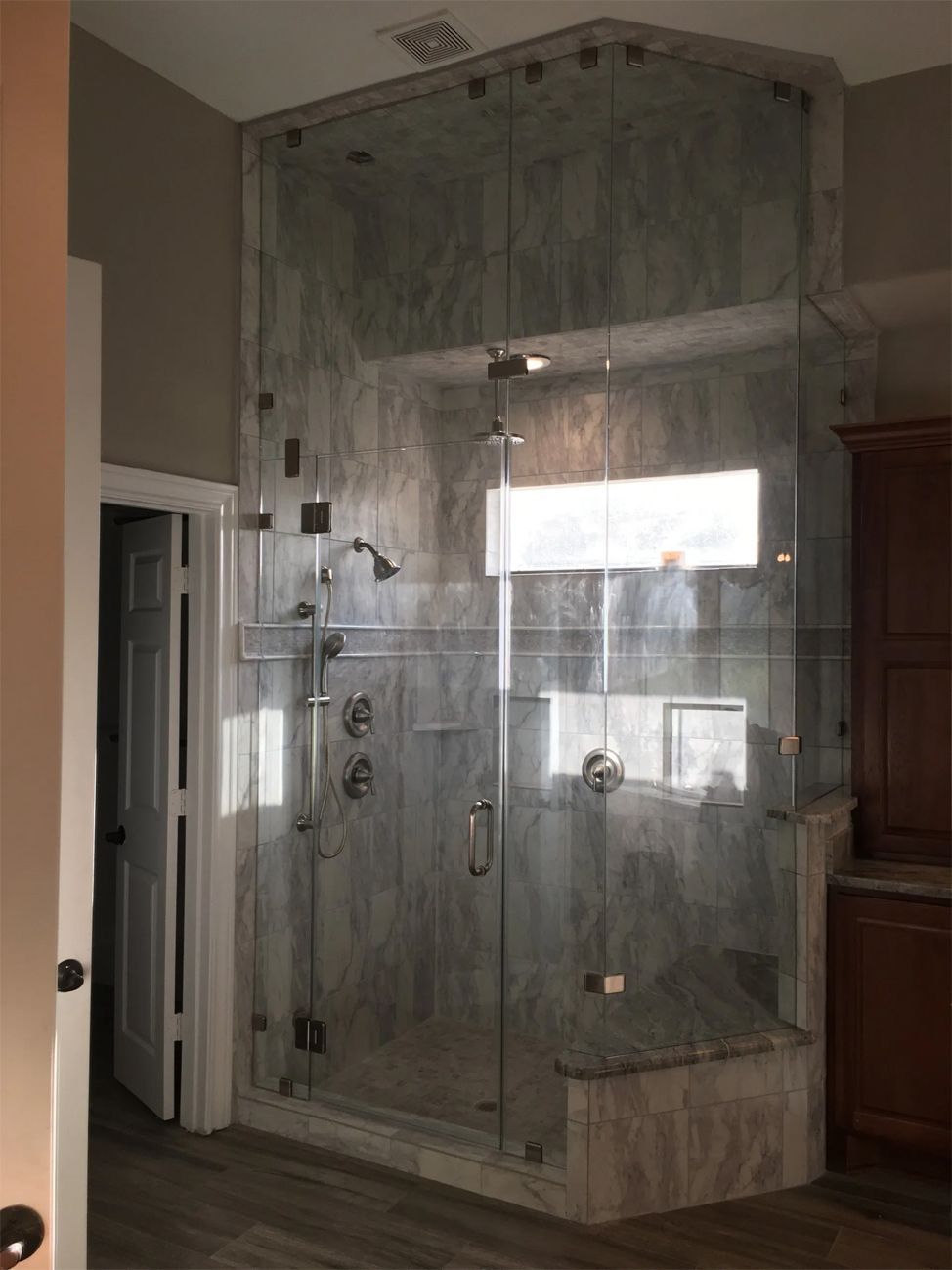 Shower door