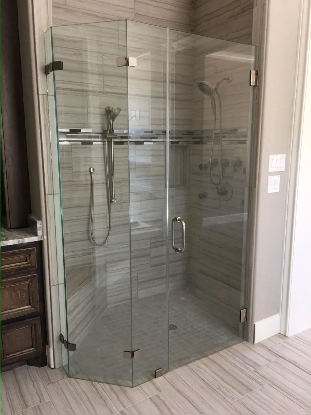 Shower door