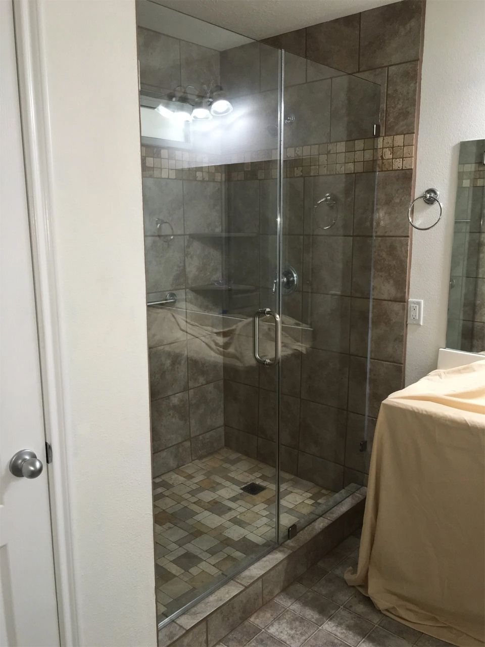 Shower door