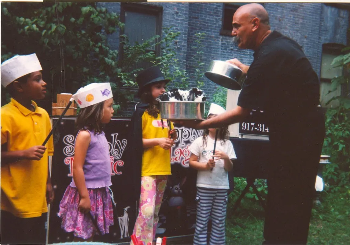 Magic tricks with kids