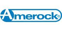The amerock logo is a blue and white logo on a white background.