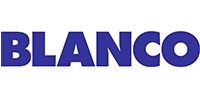 The word blanco is written in blue letters on a white background.