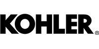 The kohler logo is black and white on a white background.