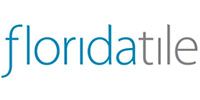 The word floridatile is written in blue on a white background.