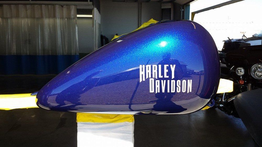 Harley Davidson paintwork