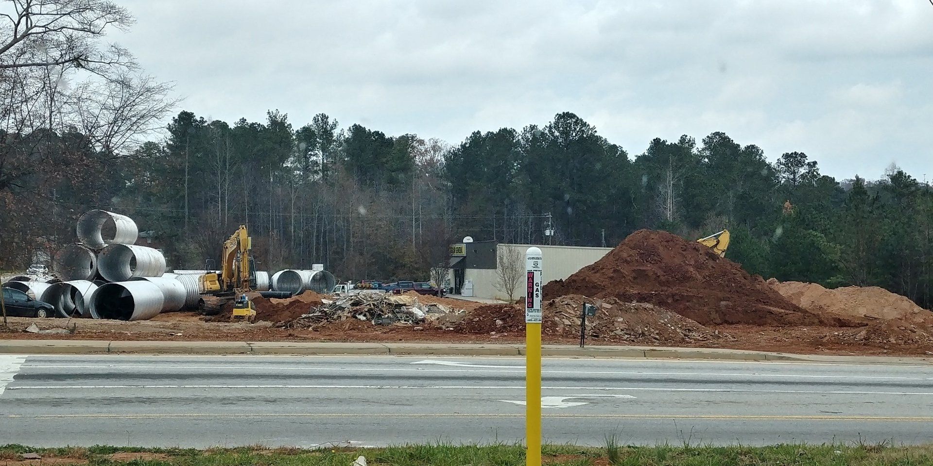 Start of dredging project