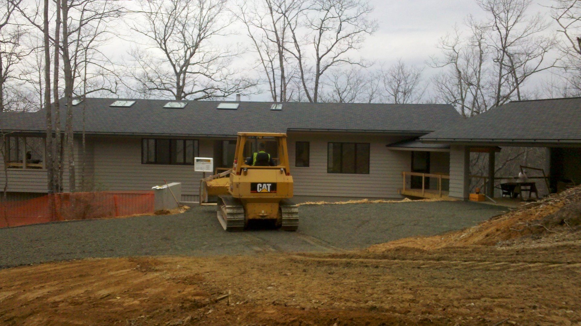 Driveway path clearing