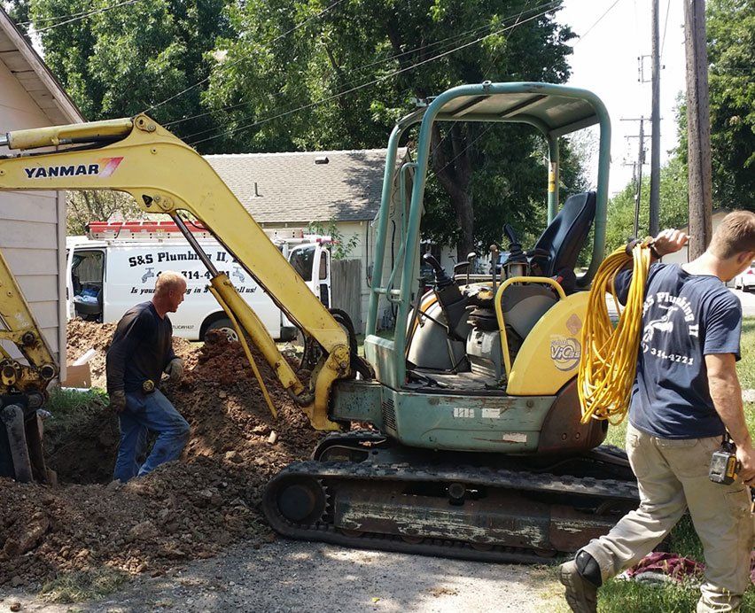Sewer line repair