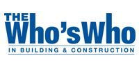 The Who’s Who in Building & Construction logo in blue text on a white background