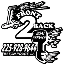 Front 2 Back Boat Service Logo