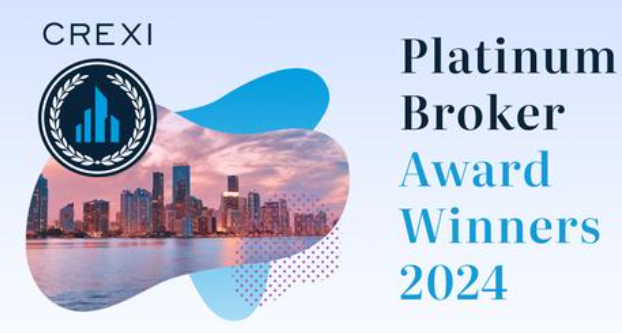 CREXI Platinum Power Broker Award For Leasing