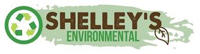 Shelley's Environmental logo with a recycle symbol, text, and leaf graphic.