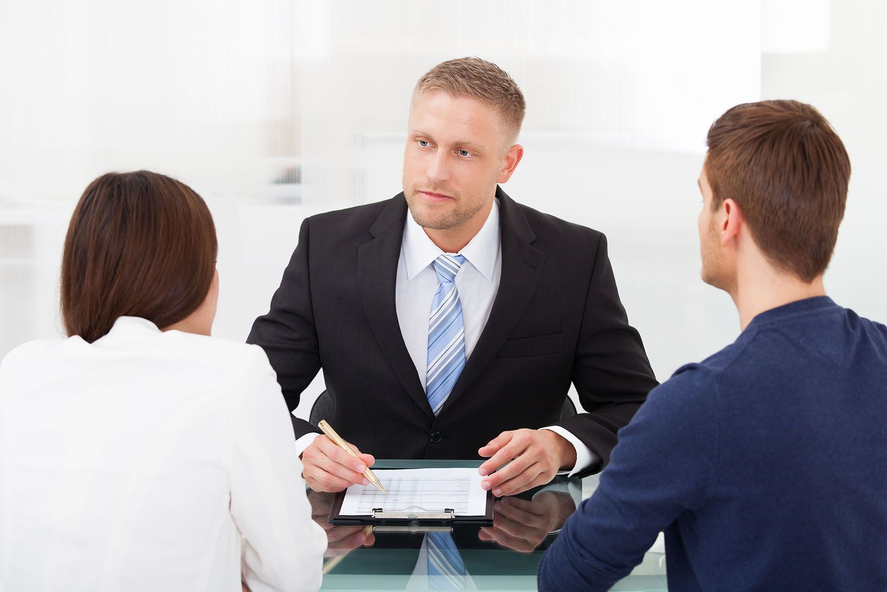 A Man Taking Counseling Session