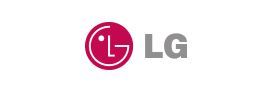 LG logo: a pink circle with 