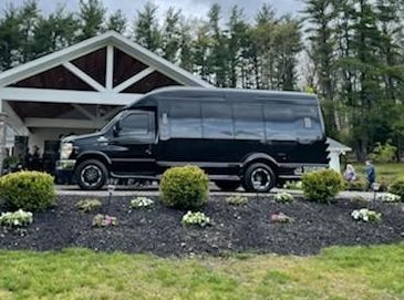 Black executive bus