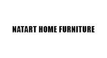 NATART HOME FURNITURE logo in black text.