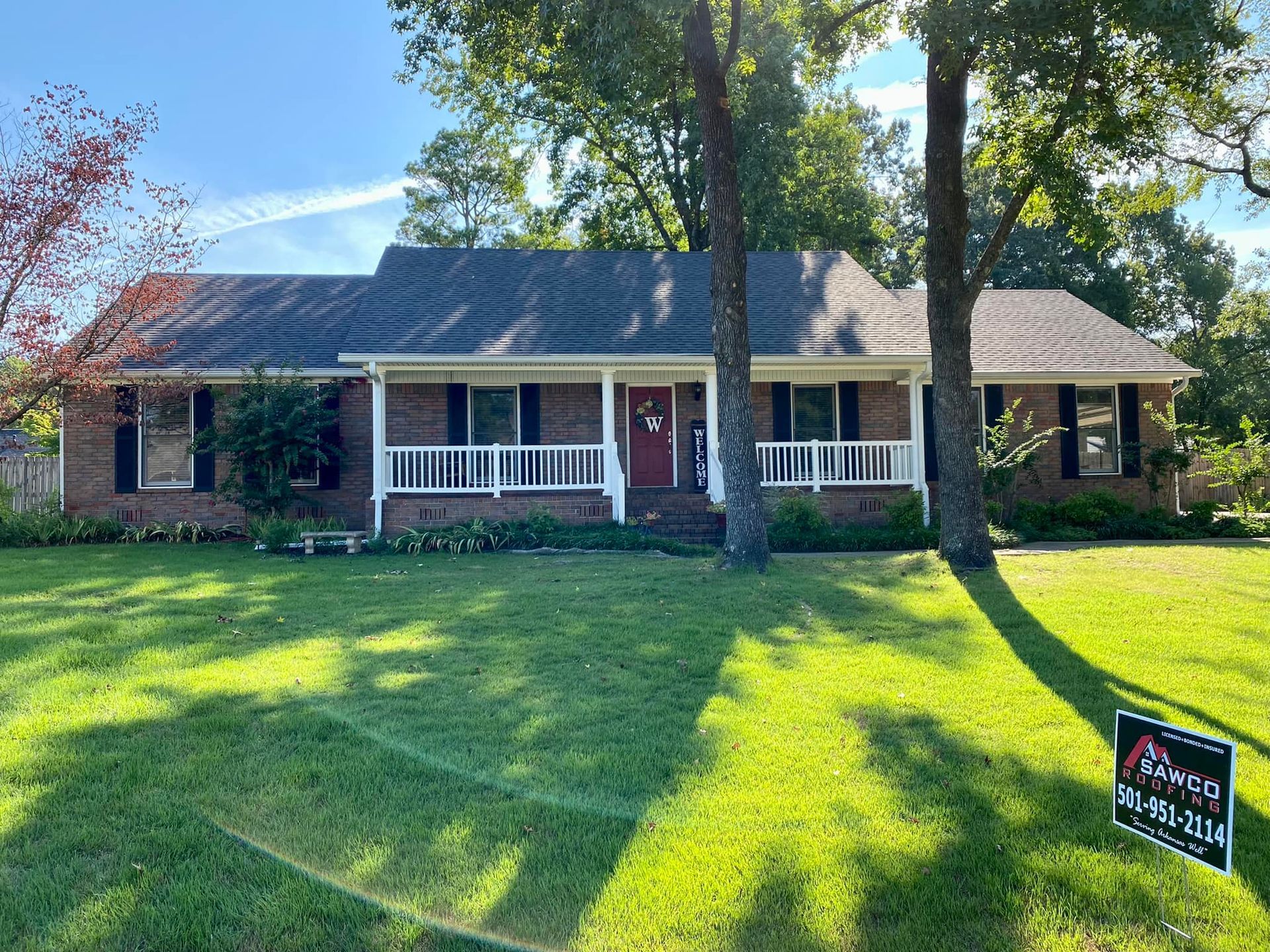 bungalow with a new roof