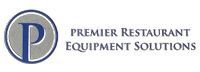Premier Restaurant Equipment Solutions logo with blue “P” icon and black text on white background