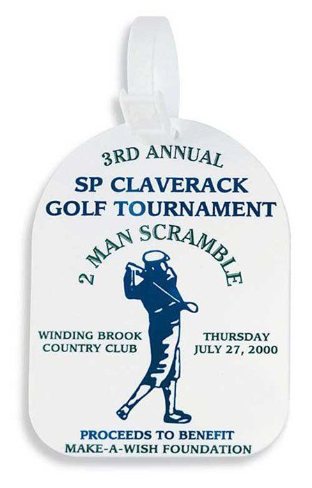 A tag for the 3rd annual sp claverack golf tournament