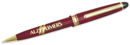 A red pen with the word alzheimer 's on it.